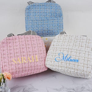 Embroidered Lunch Bag With Name, Unique Lunch Box, Custom Your Name Lunch Bag, Personalized Office Cooler Tote,  Lunch Bag For Students