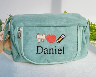 Custom Large Capacity Pencil Bag, Pen Case With Name, Office, School Supply, Stationery Holder, Unique Student Supply, Gift For Students