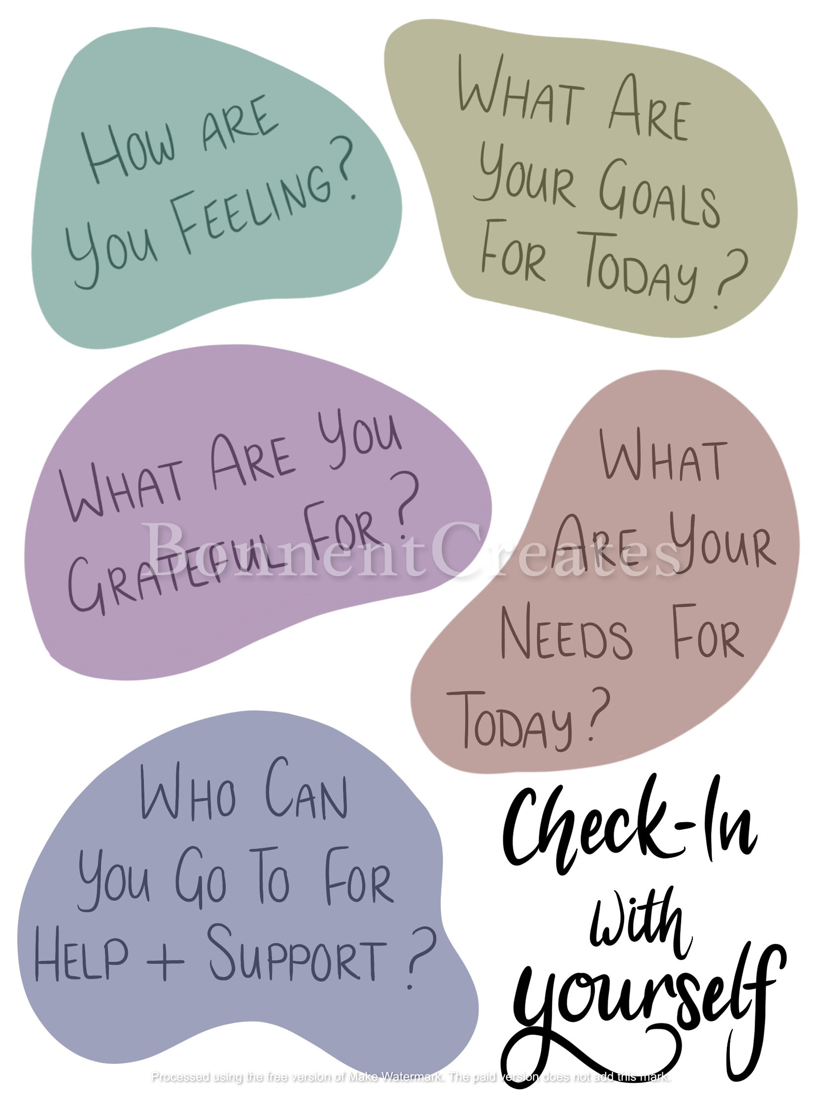 Daily Check-in Poster - Etsy