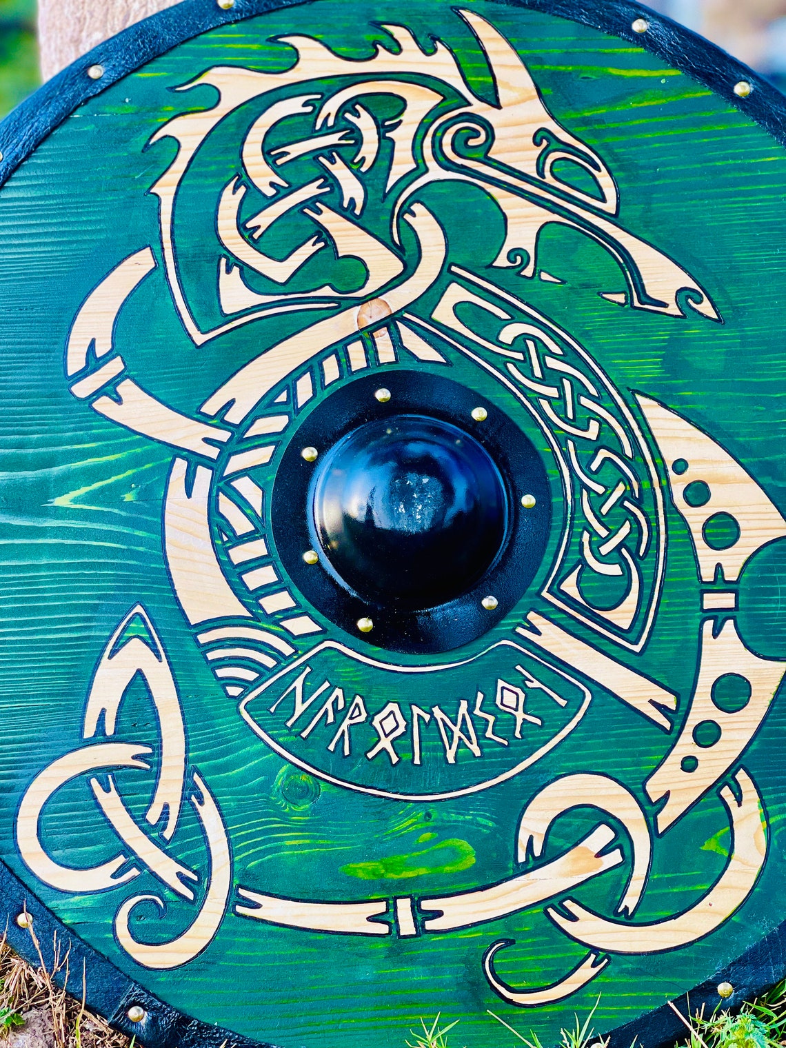 Medieval Viking Shield Uhtred Last Kingdom Authentic Shield Etsy