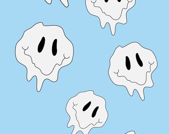 Smiley Wallpaper Etsy Belgie