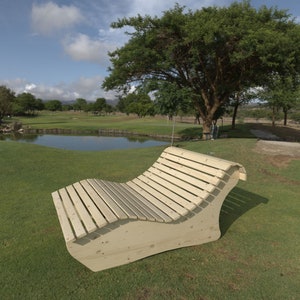 Sky lounger garden lounger wooden lounger forest sofa &quot; HEINER &quot; solid relaxation lounger sun lounger lounger wood