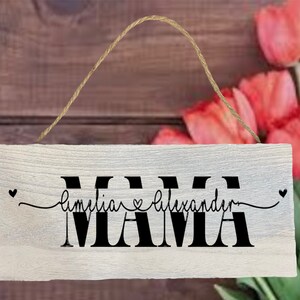 Mothers Day Personalized Signs MOM GRANDMA Mama Abuela Mommy