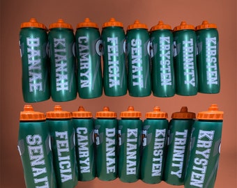 Personalized Gatorade Bottles- Birthday Party Favors, Basketball, Baseball, Football, Soccer, Hockey, Volleyball, Cheer, Lacrosse, Tennis