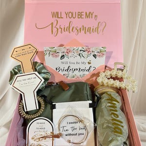Bridesmaids Bridal Party Proposal Boxes