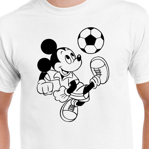 Soccer Mickey Digital Files - Design Files - Cricut - SVG 
