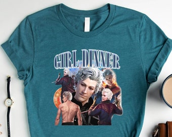 Astarion BG 3 Girl Dinner  T-Shirt, Astarion Bulders Shirt, Astarion High Elf Shirt, Astarion Merch Shirt, Astarion Rogue Shirt