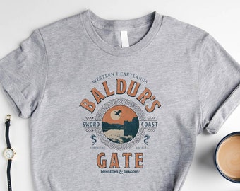 Adventure Awaits at Baldur's Gate Shirt, Baldurs Gate 3 Shirt, Game Shirt, BG 3 Shirt, Astarion Shirt, Astarion BG 3 Tee, Dungeon Master Tee