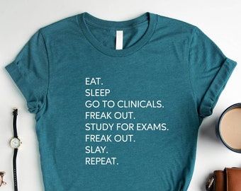 Nursing School Shirt, RN Gift, Nursing School Gift, Funny Nursing School Shirt, Nursing Student Shirt, Nursing Student Gift, Future Nurse