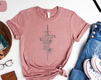 You Do Not Yield Shirt, Thrones Of Glass Shirt, Reading Shirt, Aelin Galathynius Shirt, Kingdom Of Ash, City Of Starlight, Bookish Shirt