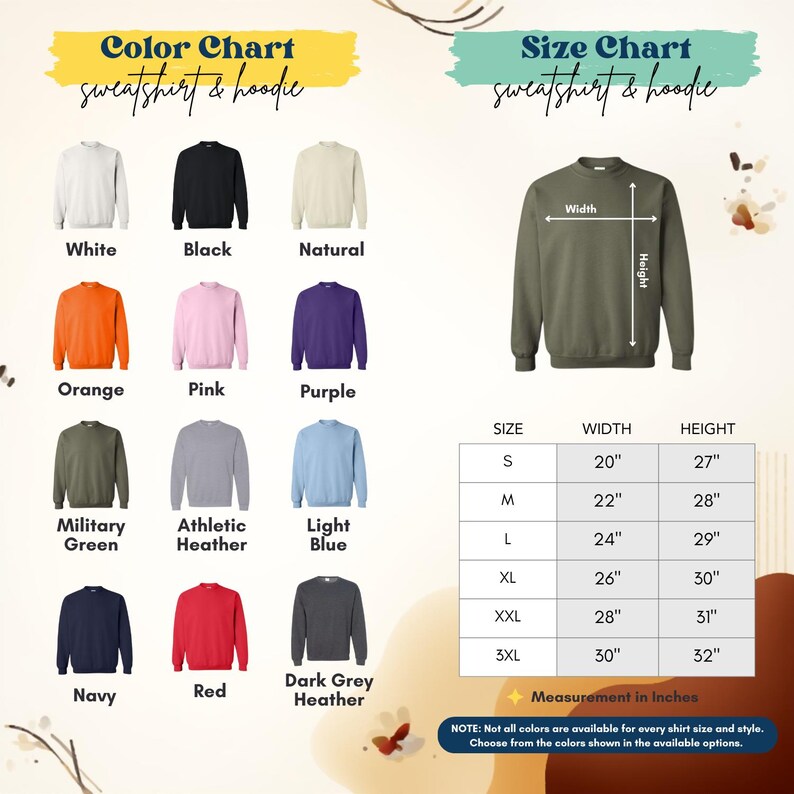 a long sleeved shirt with different colors and sizes
