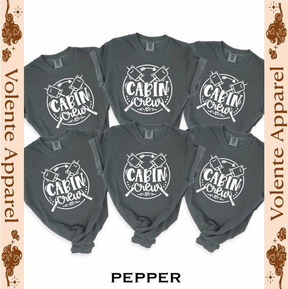 Cabin Crew Shirts, Camp Bach, Comfort Colors Shirts, Cabin Crew Tees, Best Friend Gift, Gift for Her, Gift for Him, Adventure Awaits Shirt