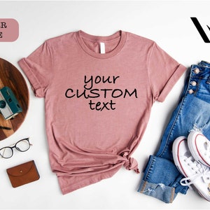 Custom Text Shirt, Your Text Shirt, Custom Text Tshirt, Your Text Here Shirt, Custom Text Tee, Your Text On Tee, Horror Custom Shirt image 5