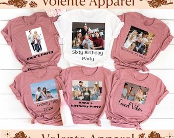 Custom Photo Shirt, Custom Shirt With Photo, Photo Shirt, Custom T-Shirt Graphic, Picture Shirt, Custom Logo Shirt, T-shirt Photo, Photo Tee