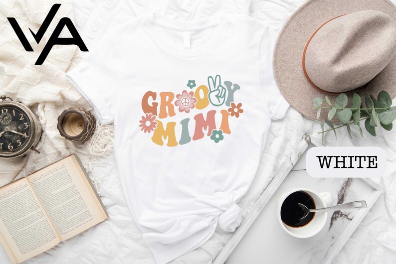 Groovy Mimi Shirt, Stay Groovy Shirt, Groovy Tee, Groovy Birthday Party Outfit, Groovy Tee, Hippie Shirt, Groovy Party, Groovy Mimi image 6