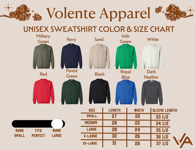 a long sleeved shirt with different colors and sizes