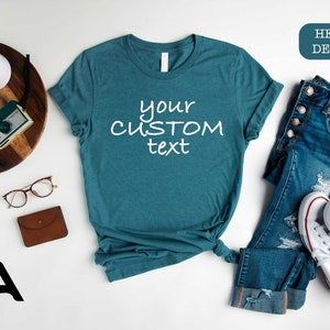 Custom Text Shirt, Your Text Shirt, Custom Text Tshirt, Your Text Here Shirt, Custom Text Tee, Your Text On Tee, Horror Custom Shirt image 4