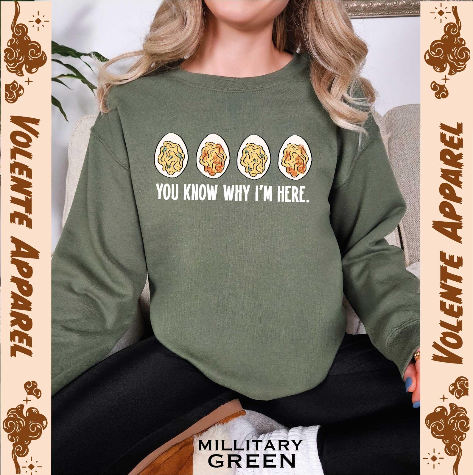 You Know Why I'm Here Sweatshirt, Thanksgiving Sweatshirt, Thanksgiving