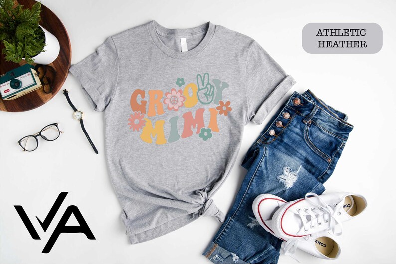 Groovy Mimi Shirt, Stay Groovy Shirt, Groovy Tee, Groovy Birthday Party Outfit, Groovy Tee, Hippie Shirt, Groovy Party, Groovy Mimi image 7