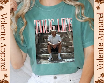 Donald Trump Thug Life Shirt, Thug Life Trump Shirt, Donald Trump Shirt, Trump 2024 Shirt, 2024 Election Shirt, Politics Shirt, Gift for Her