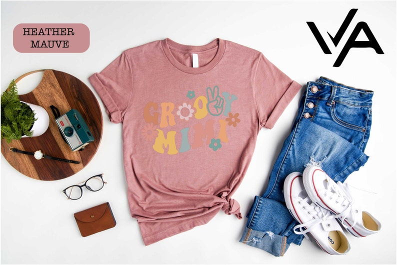 Groovy Mimi Shirt, Stay Groovy Shirt, Groovy Tee, Groovy Birthday Party Outfit, Groovy Tee, Hippie Shirt, Groovy Party, Groovy Mimi image 3