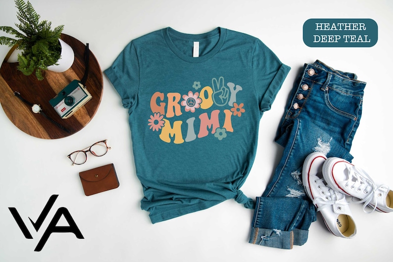 Groovy Mimi Shirt, Stay Groovy Shirt, Groovy Tee, Groovy Birthday Party Outfit, Groovy Tee, Hippie Shirt, Groovy Party, Groovy Mimi image 2