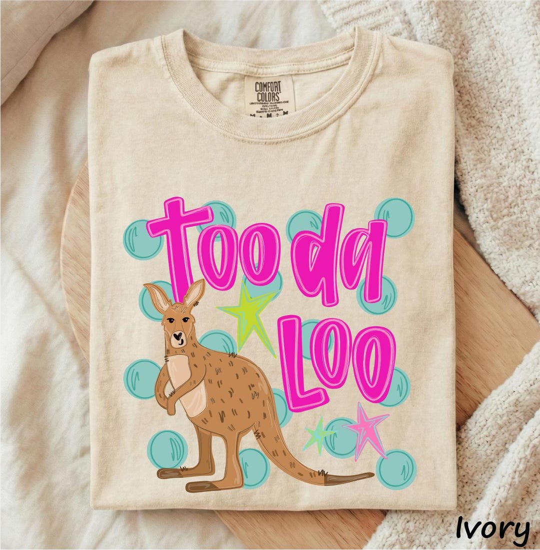Too Da Loo Kangaroo T-shirt, End of the Year Shirt, Preppy Kangaroo ...