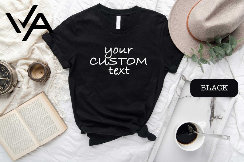 Custom Text Shirt, Your Text Shirt, Custom Text Tshirt, Your Text Here Shirt, Custom Text Tee, Your Text On Tee, Horror Custom Shirt image 3