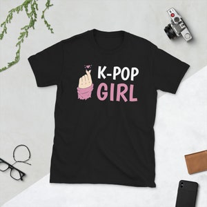 K-Pop Girl Saranghae Icon Korean Heart Love Merch T Shirt