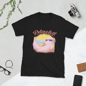 Relaxolotl Mexician Salamander Axolotl T Shirt