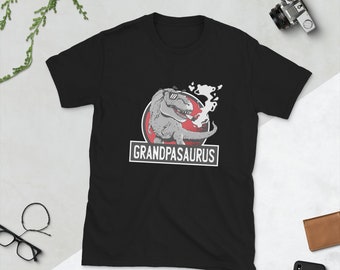 Grampasaurus Rex Grandfather Grampa Dinosaurs T Shirt