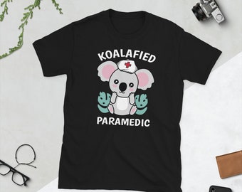 Koalafied Paramedic Wife Emergency Nurse Pedriatic Hospital T Shirt
