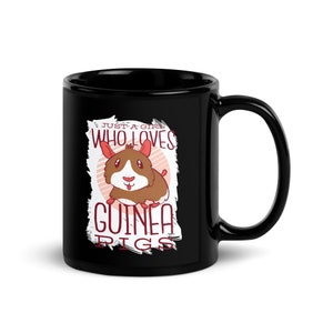 Just A Girl Who Loves Guinea Pigs Mom Animal Lover Taza de té Taza de café