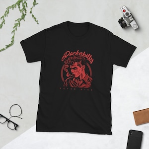 Rockabilly Never Dies Concert Tattoo Motorcycle 50s Music T Shirt