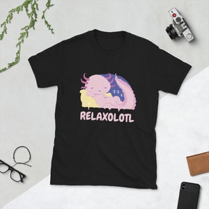 Relaxolotl Mexician Salamander Axolotl T Shirt