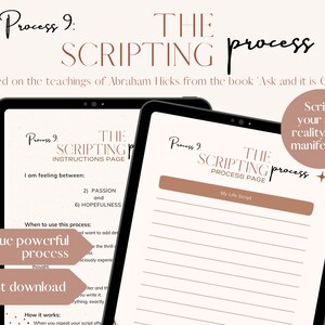 Abraham Hicks The Scripting Process Unique Process from the teachings of Abraham Hicks PDF Download