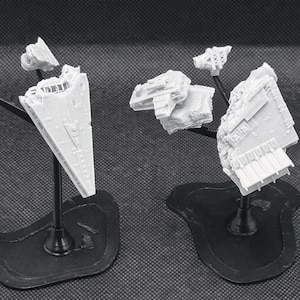 VSD Debris Proxy für Star Wars Armada - Space Schlacht Landschaft