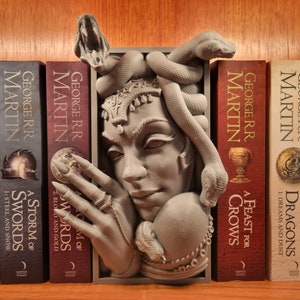 Medusa Book Nook - Miniatures of Madness. Dungeons and Dragons DnD D&D Wargaming - Tabletop Fantasy Role Play RPG Gaming