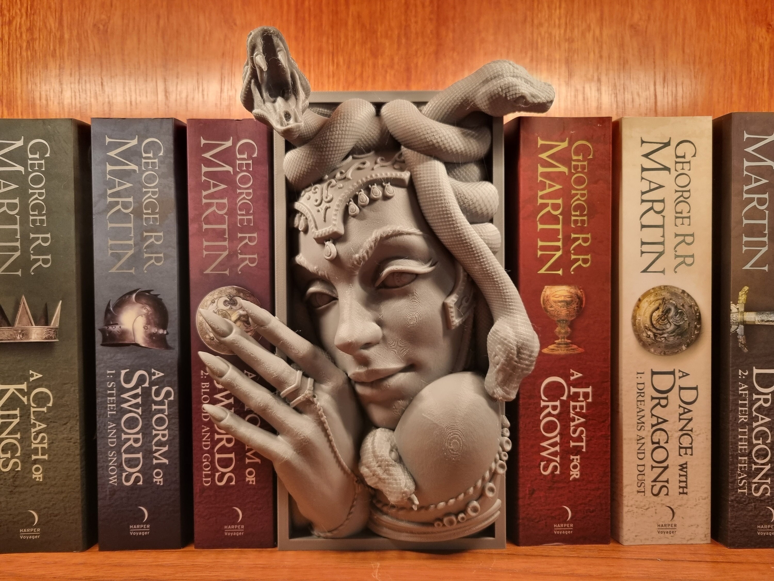 Medusa Book Nook - Miniatures of Madness. Dungeons and Dragons DnD D&D Wargaming - Tabletop Fantasy Role Play RPG Gaming