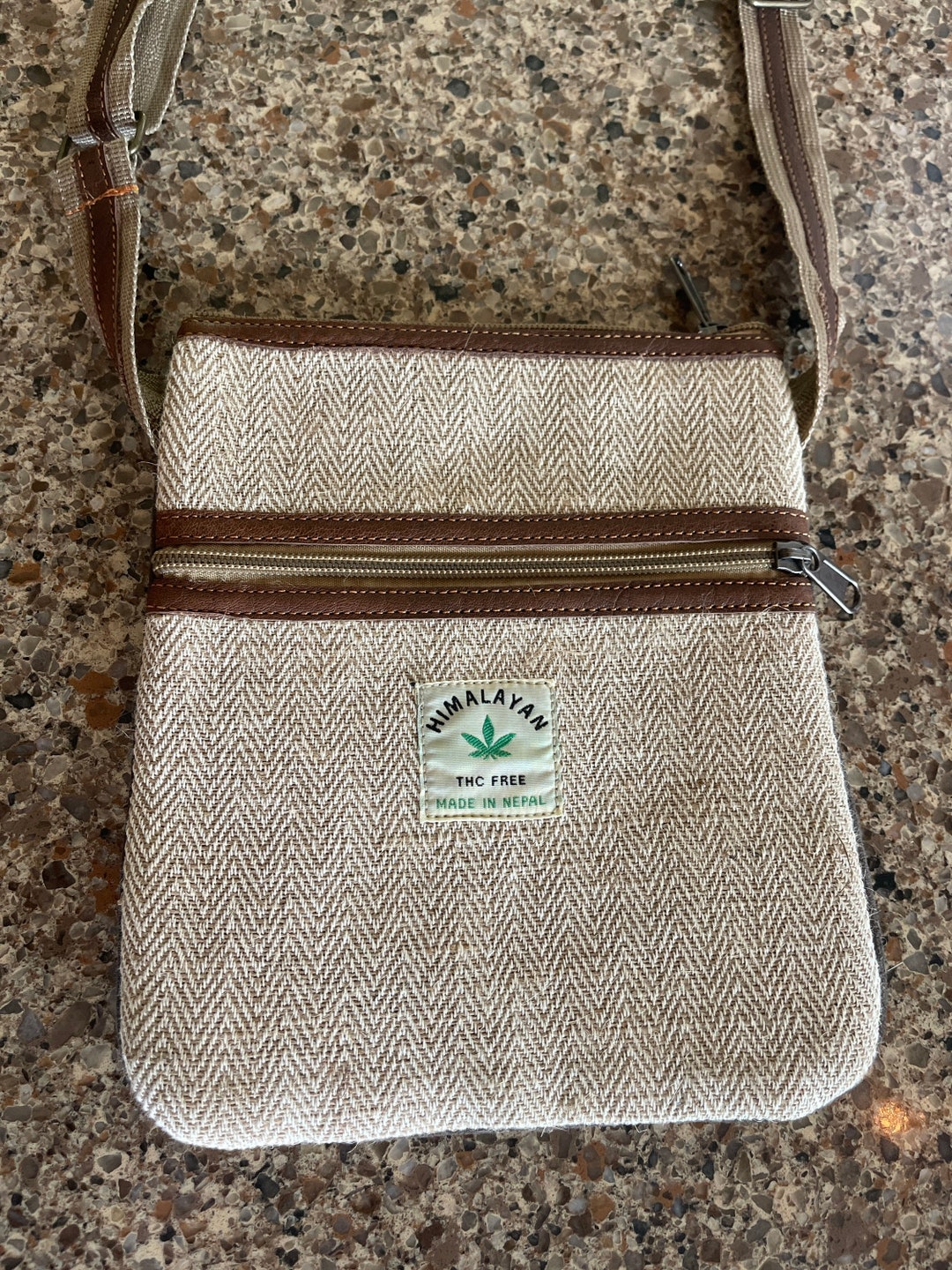 Himalayan Hemp Boho Crossbody Bag Etsy