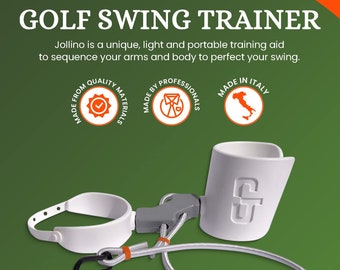 Jollino Golf Training Aid / Buy1 Get1 GRATIS / Nuova versione '23 / Swing Trainer Golf / Chipping, Piching /