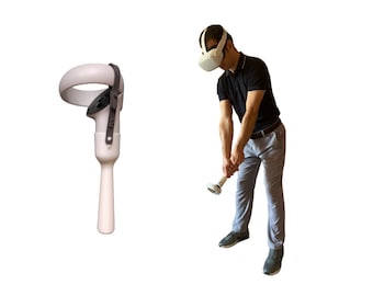 Jolly.Golf Grip Manico di estensione per controller Oculus Quest, Quest 2, Rift S e Meta Quest Pro. Stampabile in 3D - File STL