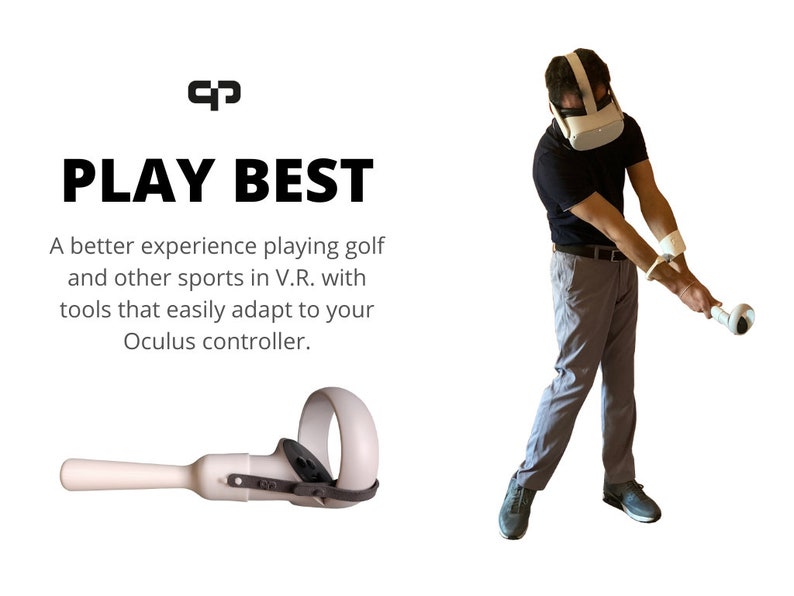 Jolly.golf Putter Grip Extension Handle for Oculus Quest Etsy