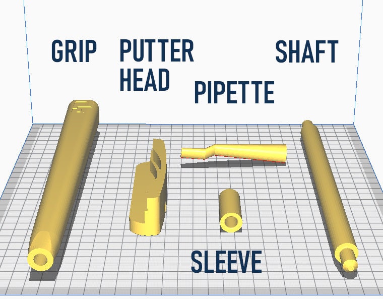 Jolly.golf Putter 3D Printable. STL Files Printable With Any 3D Printer ...