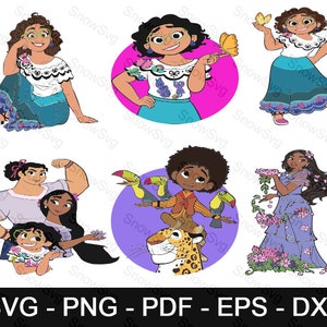 Encanto, Encanto svg, Mirabel,Mirabel, Mirabel SVG, Encanto clipart, Encanto Trending, cricut, eps, svg, pdf, png, file art instant download