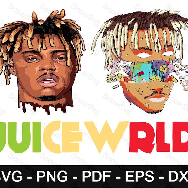 Rapper svg Juice wrld svg, Rapper SVG, Juice WRLD SVG hiphop svg