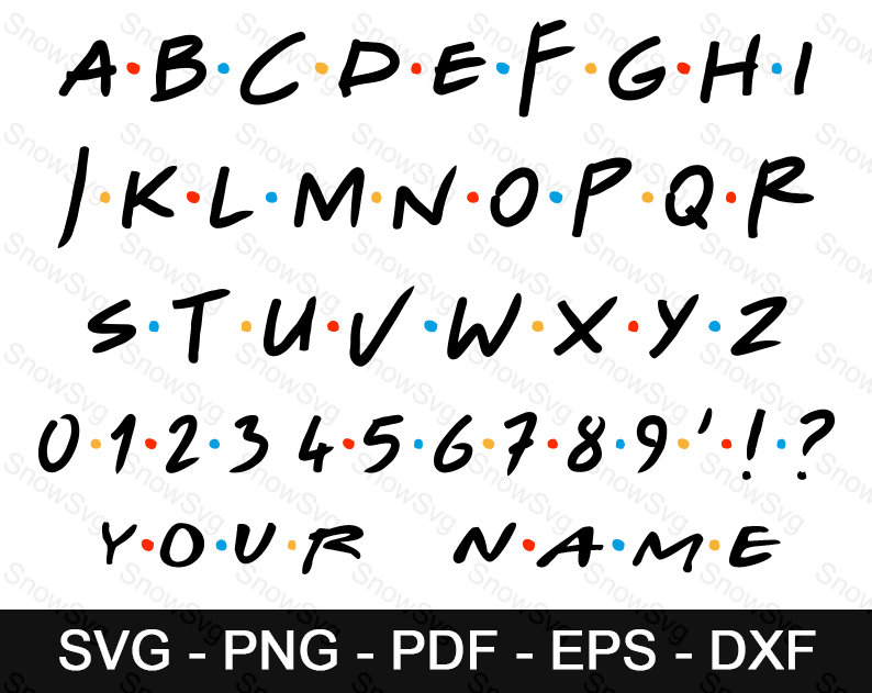 Friends Font SVG TTF Friends TV Show, Friends Alphabet Svg, Friends Letters and Numbers Svg, Digital Download Svg,dxf,pdf,eps - Etsy friends-font-svg-ttf-friends-tv-show-friends-alphabet-svg-friends-letters-and-numbers-svg-digital-download-svg-dxf-pdf-eps-etsy