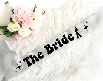 Bridal Sash, The Bride, The Dynamos, Custom Sash, Digital Download, DIY Sash, Momma Mia Theme