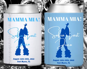 Mamma Mia Bachelorette Koozies, Mamma Mia, Bachelorette, Bridal Party Favors