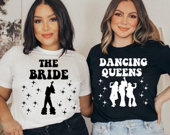 The Bride, Dancing Queens, Mamma Mia, Bachelorette Party, Bach Bash, Mamma Mia Bachelorette, Bachelorette tshirts